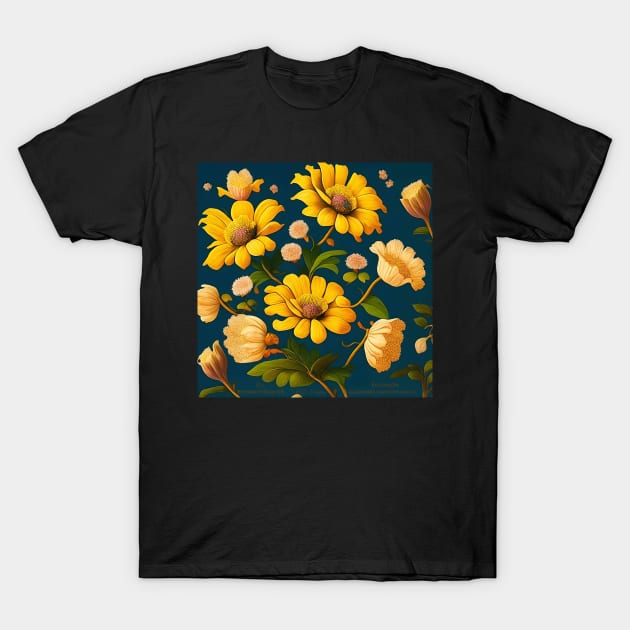 Kadupul Flower Queen of the Night Floral Gift Mom Luxury T-Shirt by Anticulture